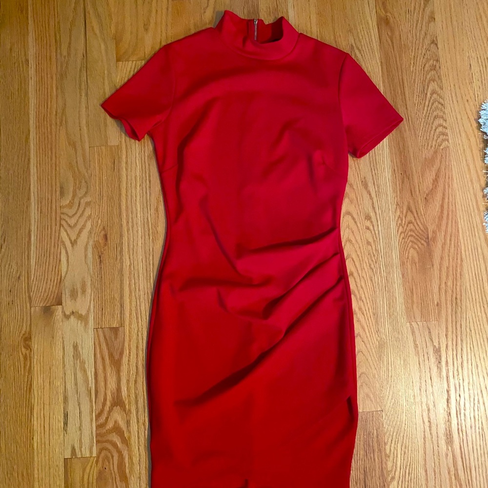 Akira red mini dress